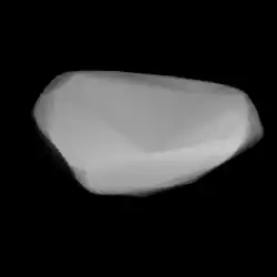 Description de l'image 001369-asteroid shape model (1369) Ostanina.png.