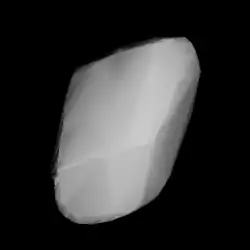 Description de l'image 001390-asteroid shape model (1390) Abastumani.png.