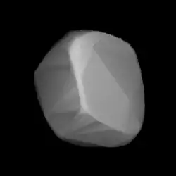 Description de l'image 001391-asteroid shape model (1391) Carelia.png.