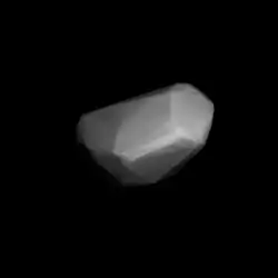 Description de l'image 001431-asteroid shape model (1431) Luanda.png.