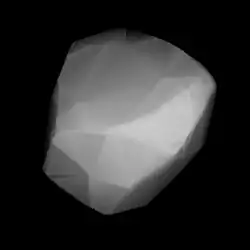 Description de l'image 001457-asteroid shape model (1457) Ankara.png.
