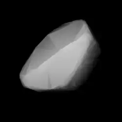 Description de l'image 001588-asteroid shape model (1588) Descamisada.png.