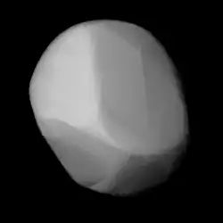 Description de l'image 001619-asteroid shape model (1619) Ueta.png.