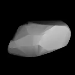 Description de l'image 001648-asteroid shape model (1648) Shajna.png.