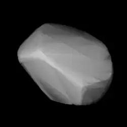 Description de l'image 001663-asteroid shape model (1663) van den Bos.png.