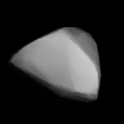 Description de l'image 001683-asteroid shape model (1683) Castafiore.png.