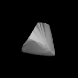 Description de l'image 001772-asteroid shape model (1772) Gagarin.png.