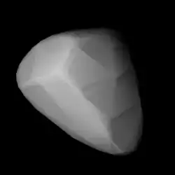 Description de l'image 001804-asteroid shape model (1804) Chebotarev.png.