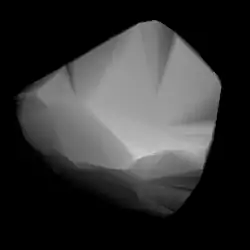 Description de l'image 001824-asteroid shape model (1824) Haworth.png.