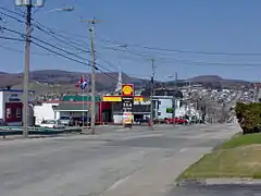 La rue Saint-Alphonse à Thetford Mines.