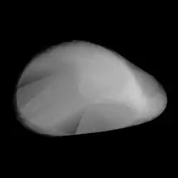 Description de l'image 003281-asteroid shape model (3281) Maupertuis.png.
