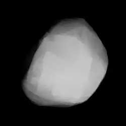 Description de l'image 004222-asteroid shape model (4222) Nancita.png.