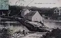 Loctudy : l'ancien moulin à marée du Suler (Pen ar Veur) vers 1930 (carte postale).