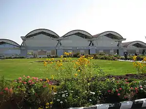 Terminal de l'aéroport.