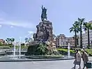 Statue du roi Jacques Ier d'Aragon sur la place d'Espagne