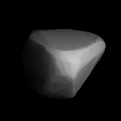 Description de l'image 006882-asteroid shape model (6882) Sormano.png.