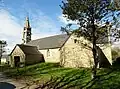 Plonévez-du-Faou : chapelle du Quilliou, vue d'ensemble 2.