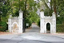 Entrée principale du parc.