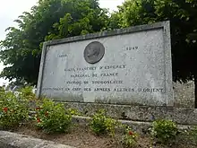 Monument au maréchal Louis Franchet d'Espérey