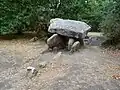 Ensemble mégalithique de Quélarn : restes d'une allée couverte ayant l'apparence d'un dolmen.