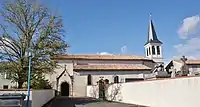 L'église paroissiale de Saint-Genest-de-Contest..