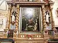 Ploudiry, église paroissiale, autel du rosaire.