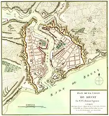 Plan de Brest en 1779