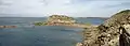 Le Conquet : le fort de l'Îlette dans la presqu'île de Kermorvan (fort de l'époque Napoléon III).