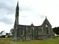 La chapelle Sainte-Barbe (détruite par la foudre en 1955).