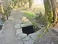 La cache de Cadoudal près de la Pointe de La Forest.