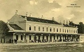 La gare de Sokal.