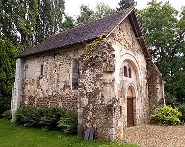 Chapelle Saint-Éloi, façade nord.