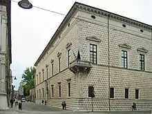 Palazzo dei Diamanti à Ferrare.