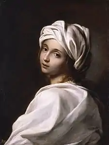 Femme au turban blanc, identifiée comme Beatrice Cenci (ce tableau fut attribué à Guido Reni).