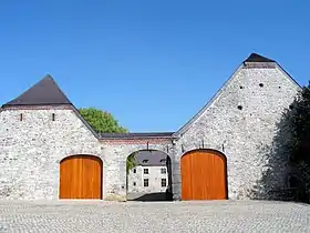 Ferme de la Court où se trouve la Distillerie de Biercée.