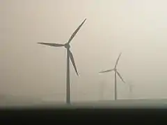 Les éoliennes d'Assigny.