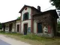 L'ancienne gare qui fut un temps reconvertie en musée de la chasse et de la faune sauvage.