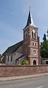 L'église Saint-Quentin.