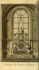 Tombeau de Charles Le Brun.
