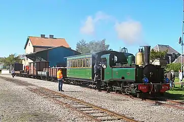 La 030T no 75 ex-TIV du MTVS à Cayeux en 2016.