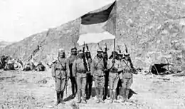 Soldats de la révolte arabe, v. 1916-1918