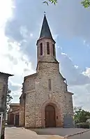 Église Saint-Salvy de Saint-Salvy-de-Fourestes.
