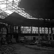 Destruction du marché des Carmes, 4 décembre 1963