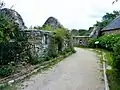 L'ancien village des Plomarc'h : maisons en ruines.