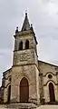 La façade de l'église Saint-Genès (juin 2009)