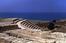 Théâtre romain de Kourion.