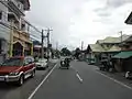Rue dans le barangay de Laon.