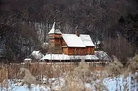 Église de Basse-Bączala en Pologne.