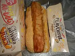 Hot-dog frit philippin.