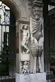 Faune sur un portail maniériste à Milan.
